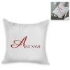 Personalised Cushion - Big letter with Name Design