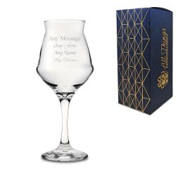 Engraved 14oz Sommelier Beer Glass with Gift Box