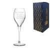 Engraved Monte Carlo Wine Stemmed Wine Glass