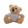 Light Brown Teddy Bear Toy with T-shirt with Newborn Baby Design in Neutral