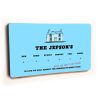 Personalised Novelty Blue 6 hook key holder - House