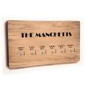Personalised Novelty 6 hook key holder - Medium wood