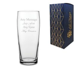Engraved Jubilee Pint Glass