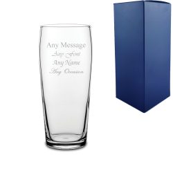 Engraved Jubilee Pint Glass