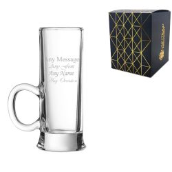 Engraved 2oz Islande Shot Glass With Handle