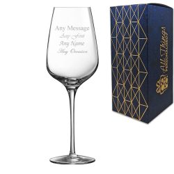 Engraved 12oz Sublym Wine Glass