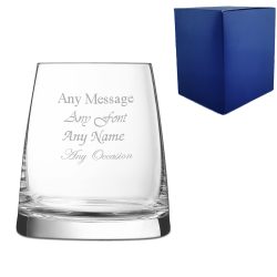 Engraved 13oz Aska Whiskey Tumbler