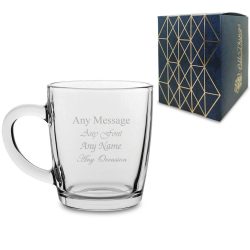 Engraved Barrel Mug 12oz