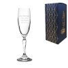 Engraved Charleston Champagne Flute 6oz