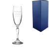 Engraved Charleston Champagne Flute 6oz