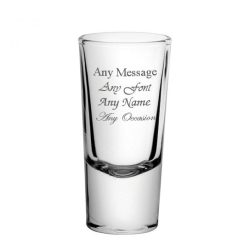 Engraved Side Shot Glass 2oz