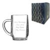 Personalised Engraved Haworth Beer Tankard 10oz Wedding Usher Godfather Birthday