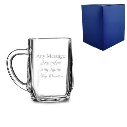 Personalised Engraved Haworth Beer Tankard 10oz Wedding Usher Godfather Birthday