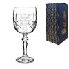 Engraved 220ml Flamenco Crystalite Panel Goblet With Gift Box