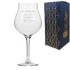 Personalised Engraved 760ml Infinity Cocktail Glass Gift Box Wedding Birthday Christmas