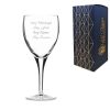Engraved 190ml Michelangelo White Wine Glass With Gift Box