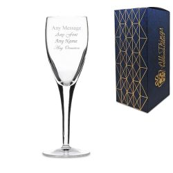 Engraved 160ml Michelangelo Champagne Flute With Gift Box