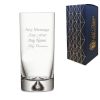 Engraved 300ml Dimple Base High Ball With Gift Box