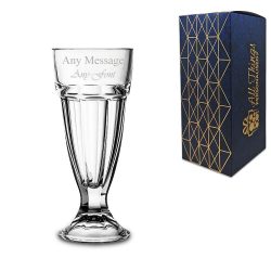 Engraved American Tall Ice Cream Cup 10oz With Gift Box