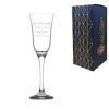 Engraved 190ml Vals Vintage Champagne Flute With Gift Box