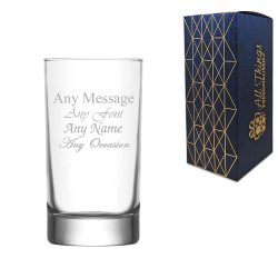 Engraved 150ml Ada Liqueur Glass With Gift Box
