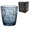 Engraved 300ml Blue Diamond Whisky Glass With Gift Box