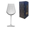 Engraved 380ml Inalto Uno Wine Glass With Gift Box