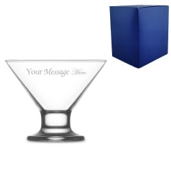 Engraved 165ml Crema Ice Cream Bowl With Gift Box