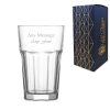 Engraved 300ml Aras Iced Tea Glass With Gift Box