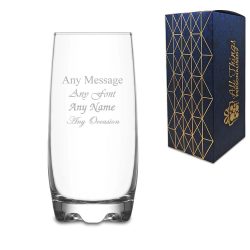 Engraved 390ml Adora Hiball Tumbler With Gift Box