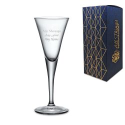 Engraved 55ml Fiore Stemmed Sherry Glass With Gift Box