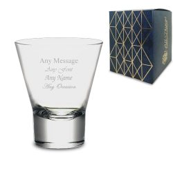 Engraved 340ml Ypsilon Whiskey Glass With Gift Box