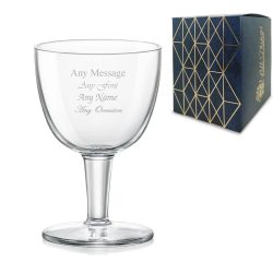 Engraved 15oz Stemmed Abbey Beer Glass with Gift Box