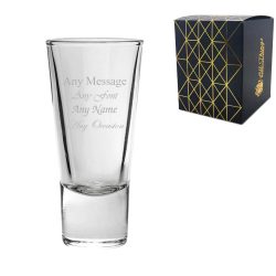 Engraved 70ml Ypsilon Liqueur Espresso Glass With Gift Box