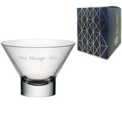 Engraved 130ml Ypsilon Dessert Bowl With Gift Box