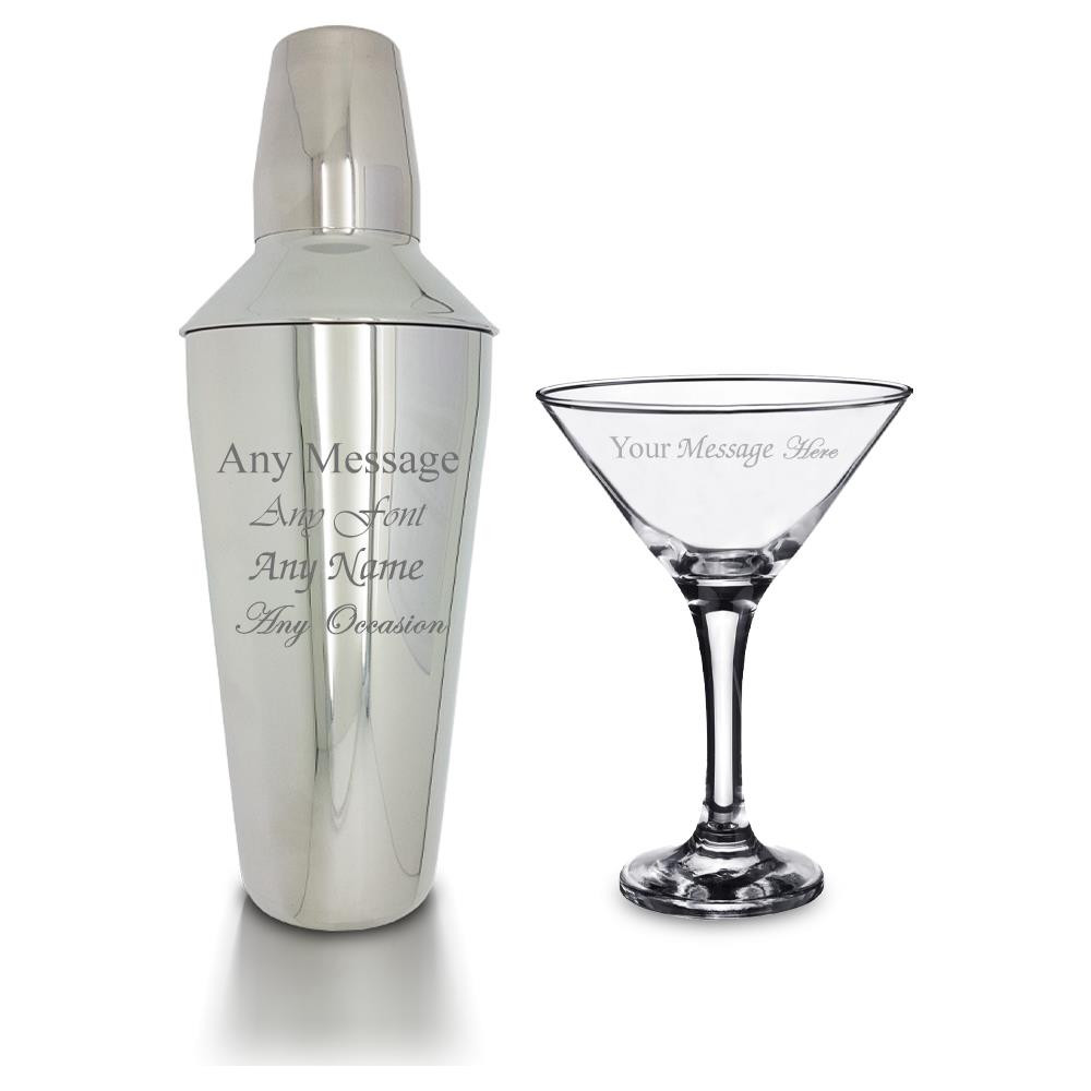 Personalised cocktail shaker