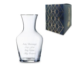 Engraved 250ml A Vin Carafe or Vase