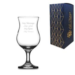 Engraved 13oz Capri Cocktail Glass
