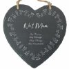 Personalised engraved Mothers Day,  No1 Mum Memo Board - Children Border