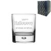 Engraved Happy Halloween Bubble Whisky, Gift Boxed
