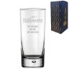 Engraved Happy Halloween Bubble Hiball, Gift Boxed