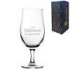 Engraved Happy Halloween Draft Stemmed Beer Glass, Gift Boxed