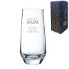 Engraved Mothers Day Lima Hiball, Gift Boxed