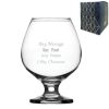 Engraved Any Message Bistro Brandy, Gift Boxed