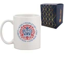 Printed Commemorative Coronation of the King Mug