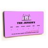 Personalised Novelty Purple 6 hook key holder - House