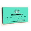 Personalised Novelty Teal 6 hook key holder - House
