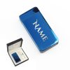 Engraved Electric Arc Lighter, Blue, Any Name, Gift Boxed