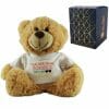 Cream Teddy Bear with School's Out For Summer Design T-Shirt