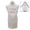 Personalised White Adult Apron